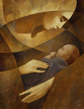 Maria met christus